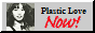 'plastic love NOW!' with a photo of mariya takeuchi to the left, stylized in 1990s windows 95 gray