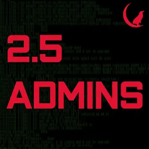 2.5 Admins podcast cover