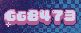 GG 8473 in shiny text