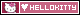 an image of hello kitty to the left and a heart icon and text that says 'hello kitty'
