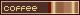 'coffee' with the background in shades of brown