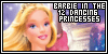 fan listing button for the movie barbie 12 dancing princesses, with a promotional photo of barbie in the movie as the background and the movie name in the corner