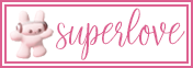 superlove in a cursive font