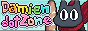 damien dot zone with a pixelated black cat in the corner
